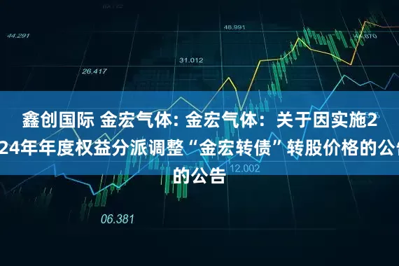 鑫创国际 金宏气体: 金宏气体：关于因实施2024年年度权益分派调整“金宏转债”转股价格的公告